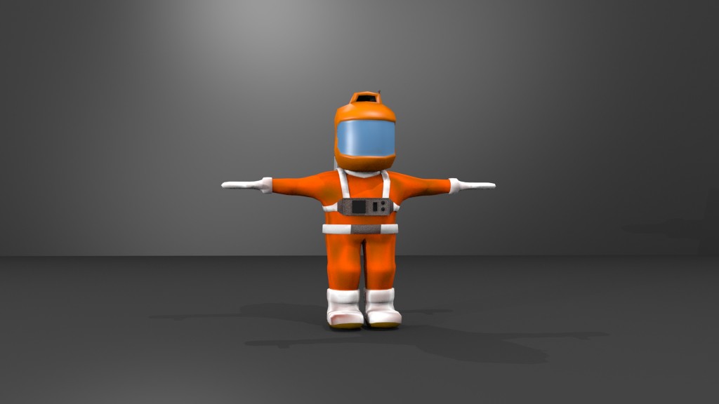 Orange Astronaut preview image 1